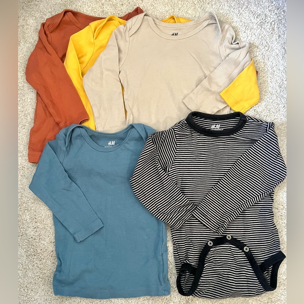 5 pieces H&M long sleeve tops bundles!